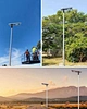 Public  solar street light